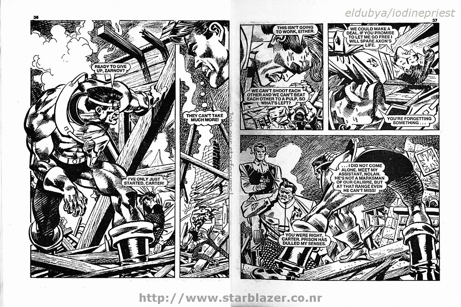 Read online Starblazer comic -  Issue #280 - 20