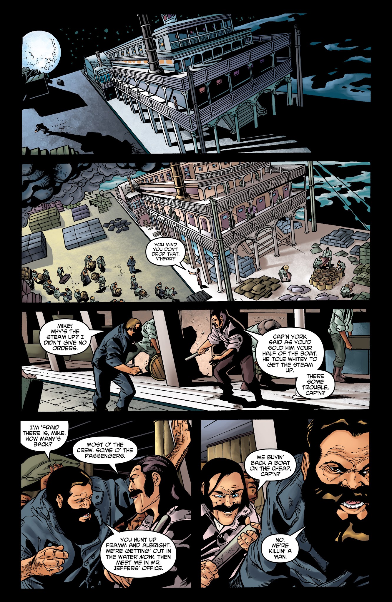 Read online George R.R. Martin's Fevre Dream comic -  Issue #6 - 16