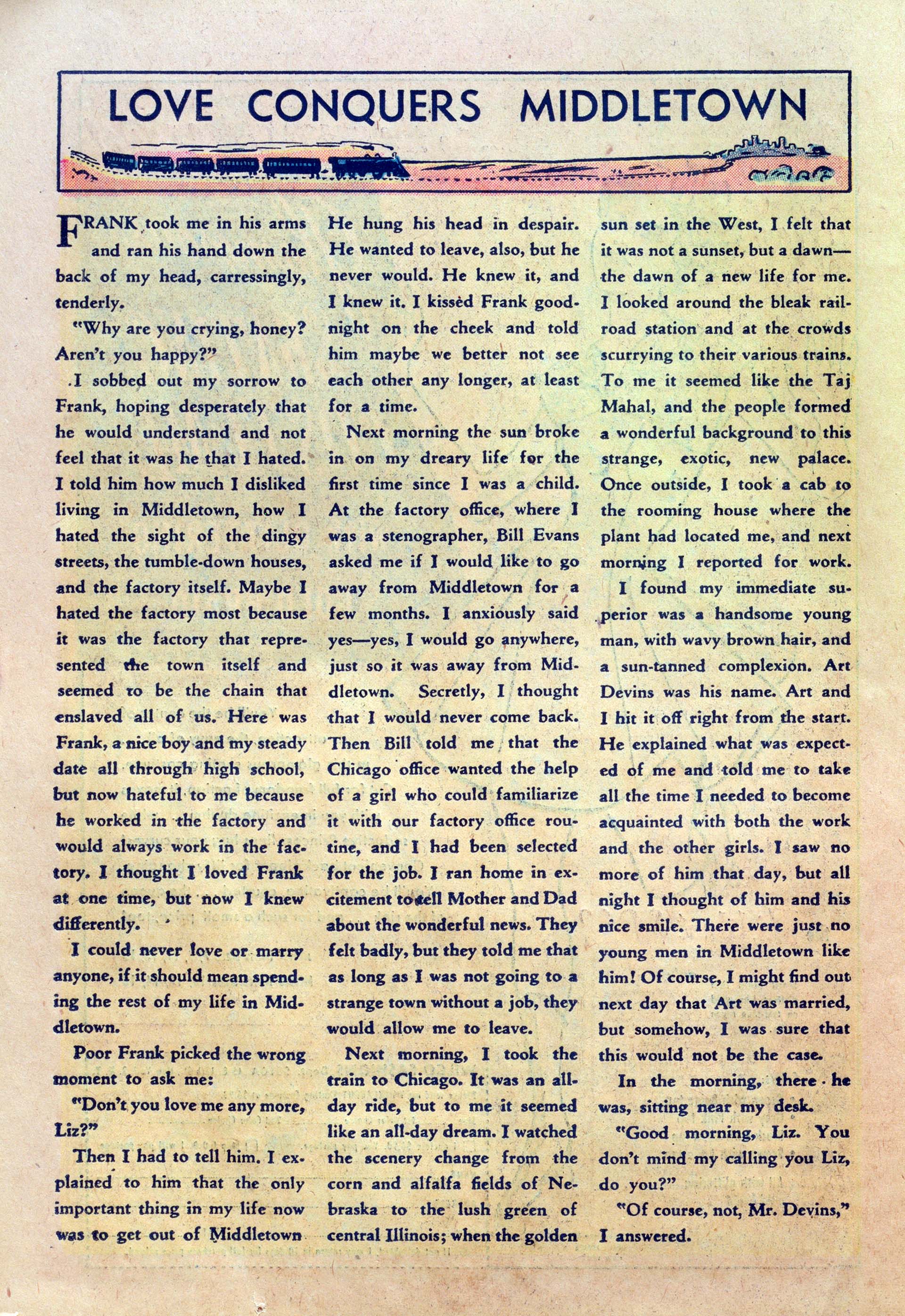 Read online Romantic Affairs comic -  Issue #3 - 22