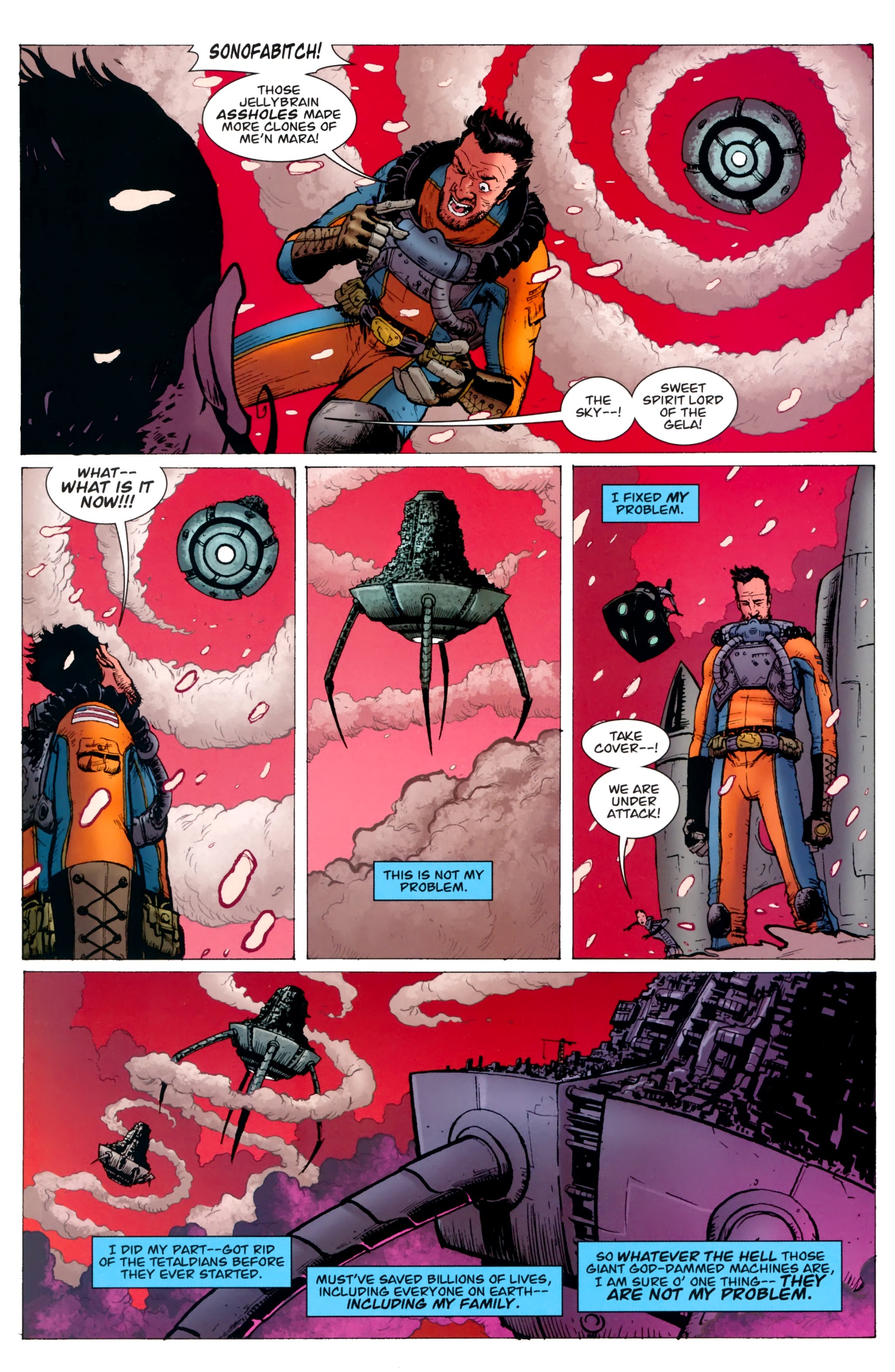 Read online Fear Agent comic -  Issue #6 - 17