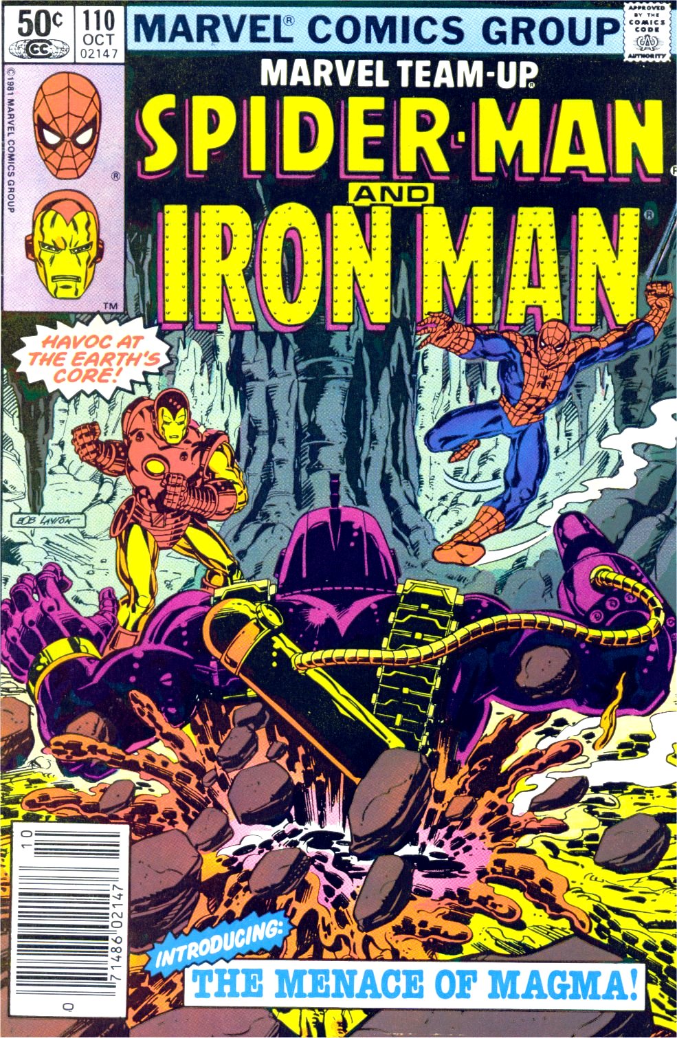 Read online Marvel Team-Up (1972) comic -  Issue #110 - 1
