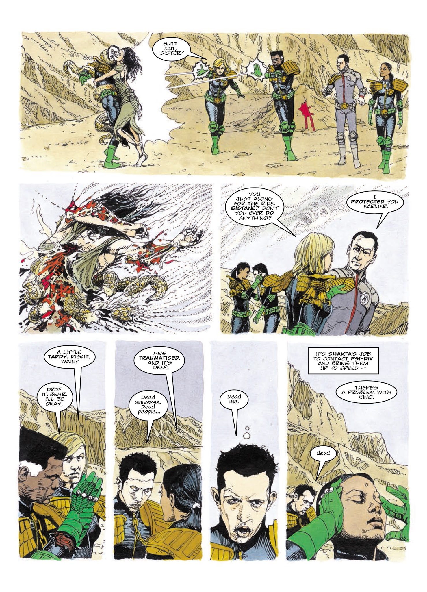 Read online Judge Anderson: The Psi Files comic -  Issue # TPB 4 - 151