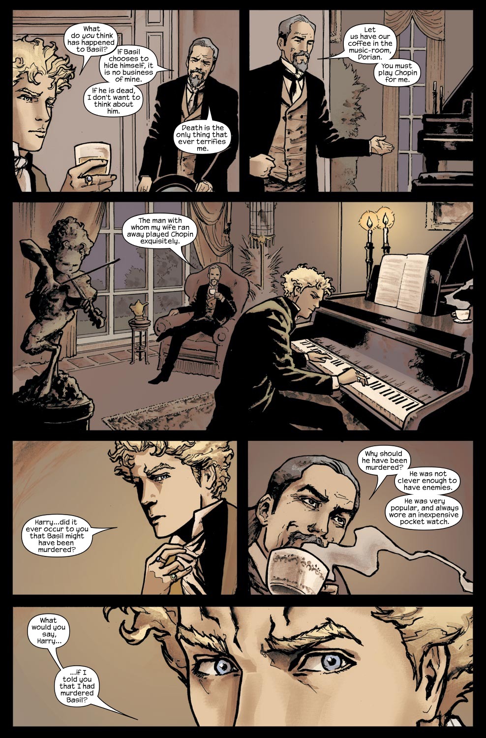 Read online Marvel Illustrated: The Picture of Dorian Gray comic -  Issue #6 - 14