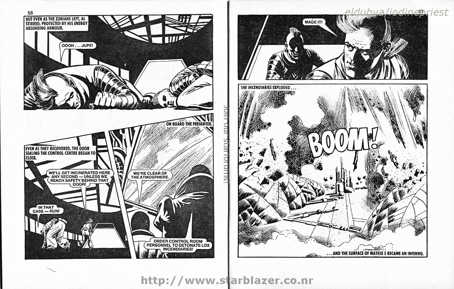 Read online Starblazer comic -  Issue #189 - 30