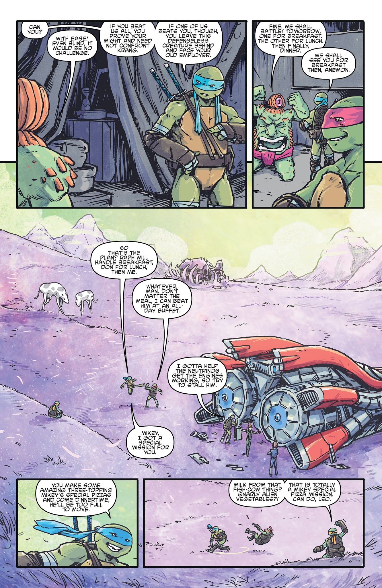 Read online Teenage Mutant Ninja Turtles: Dimension X comic -  Issue #2 - 12