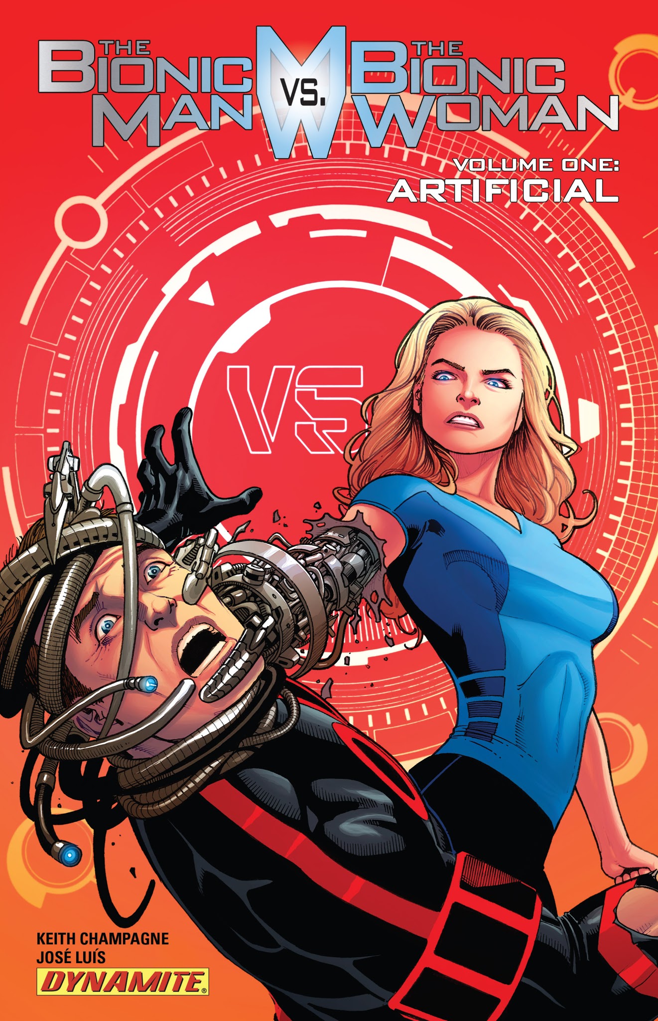 Read online The Bionic Man vs. The Bionic Woman comic -  Issue # TPB - 1