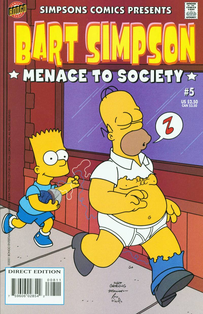 Read online Simpsons Comics Presents Bart Simpson comic -  Issue #5 - 1