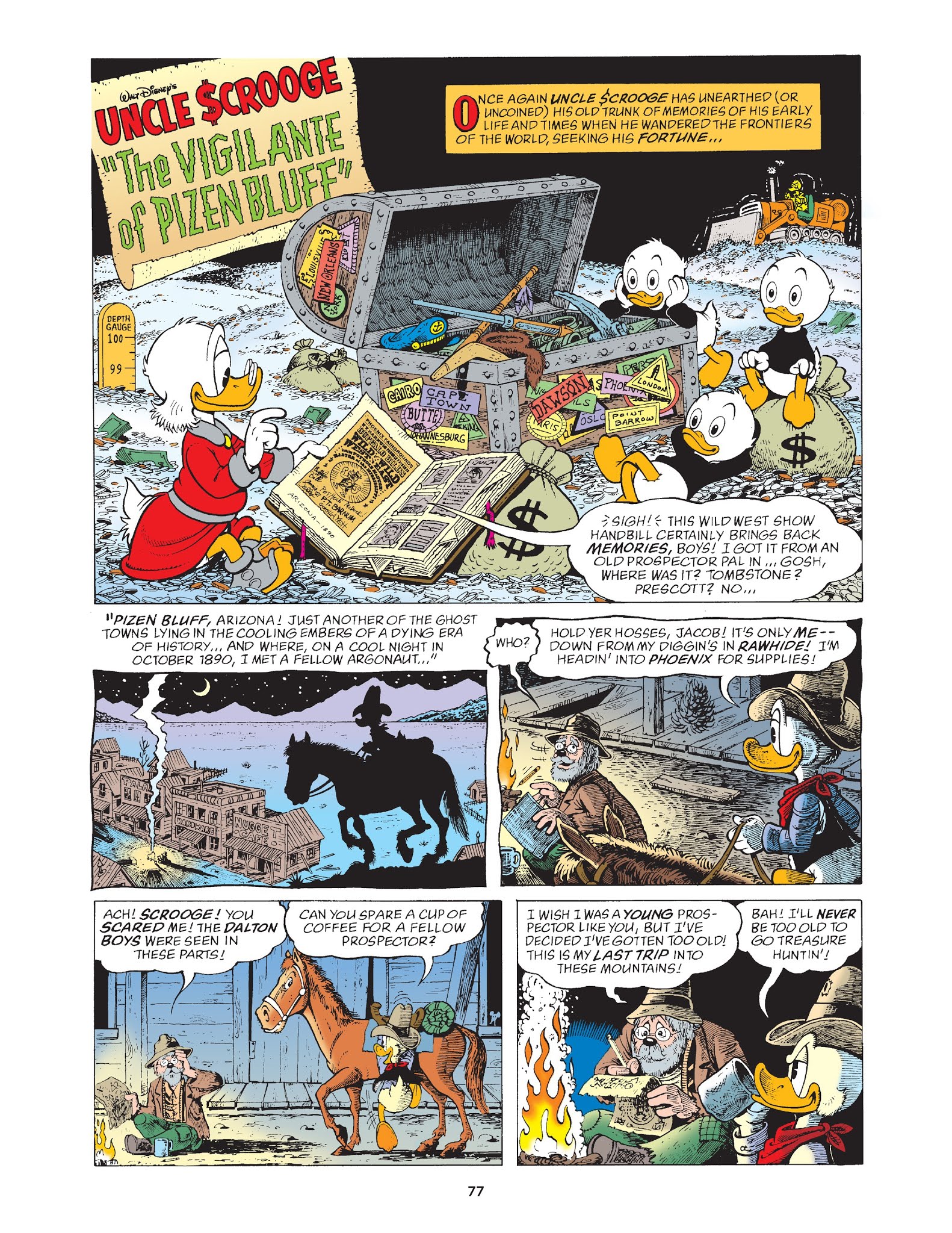 Read online Walt Disney Uncle Scrooge and Donald Duck: The Don Rosa Library comic -  Issue # TPB 7 (Part 1) - 78