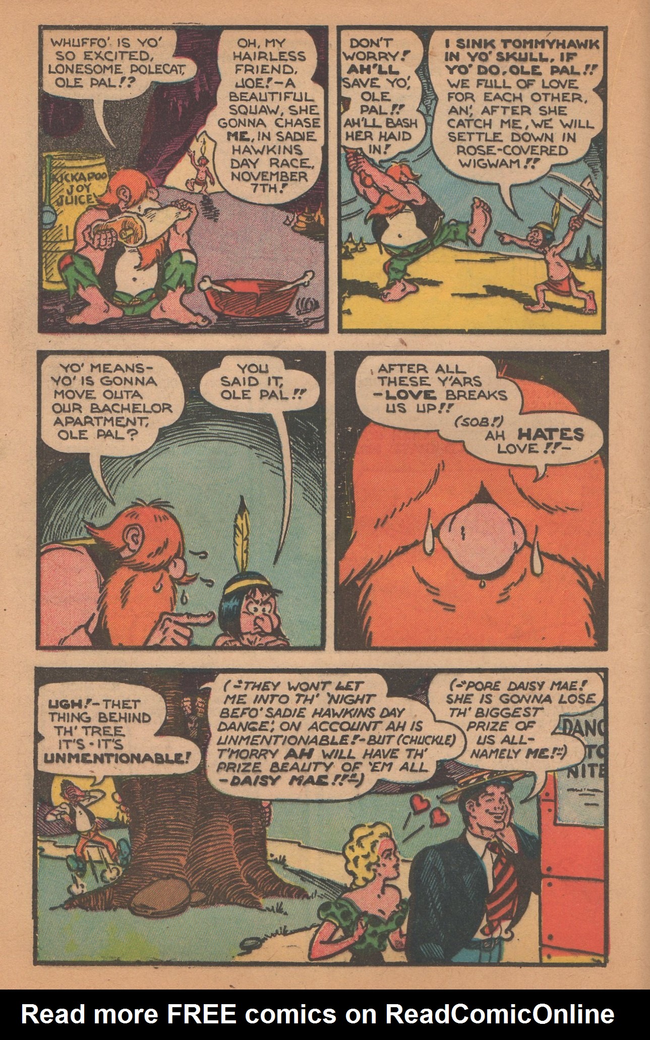 Read online Li'l Abner Comics comic -  Issue #67 - 24