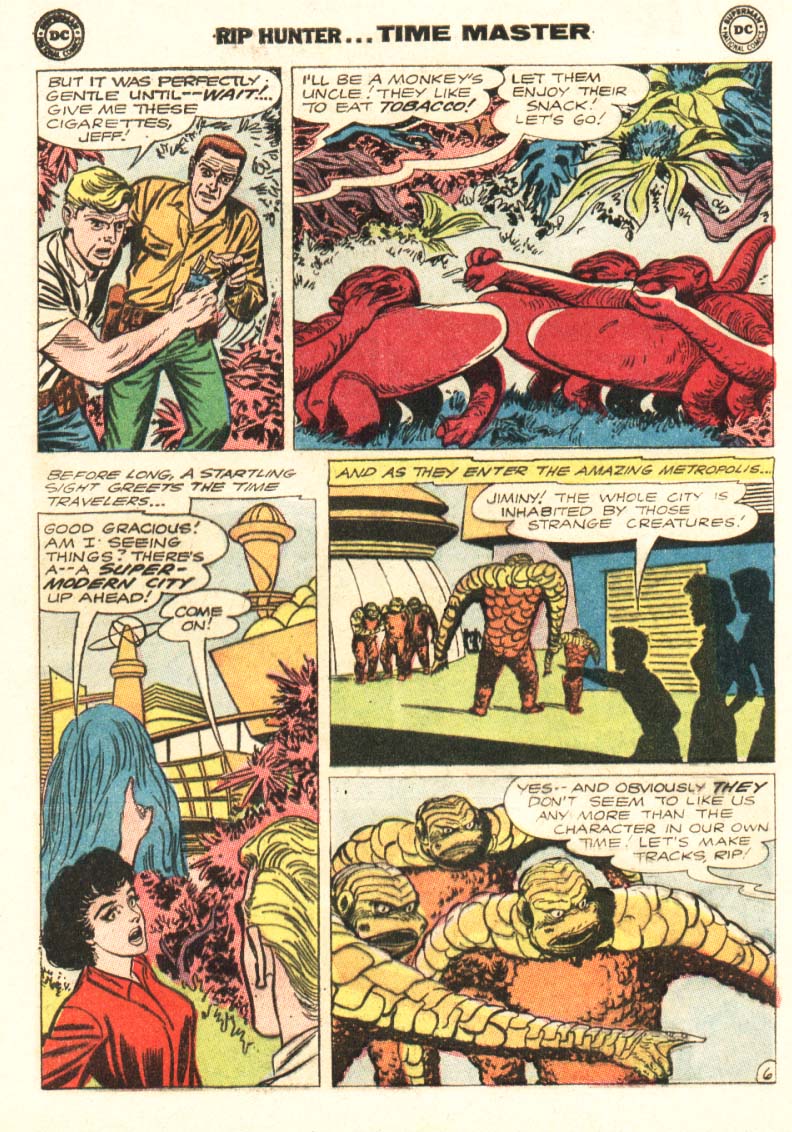 Read online Rip Hunter...Time Master comic -  Issue #15 - 7