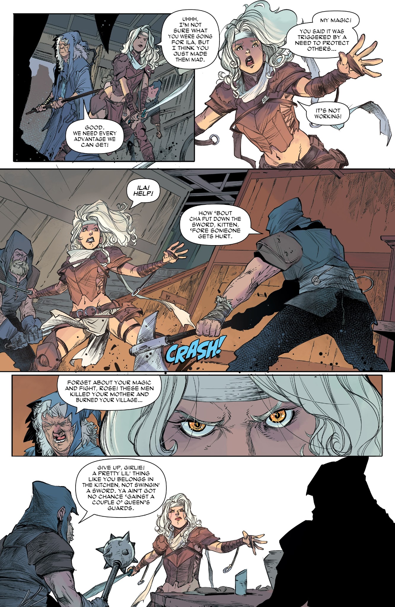 Read online Rose comic -  Issue #4 - 5