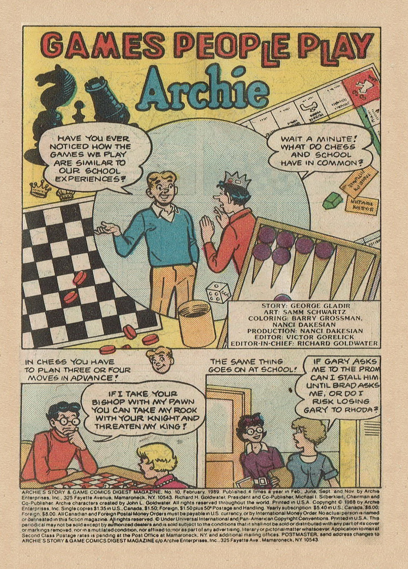 Read online Archie's Story & Game Digest Magazine comic -  Issue #10 - 3