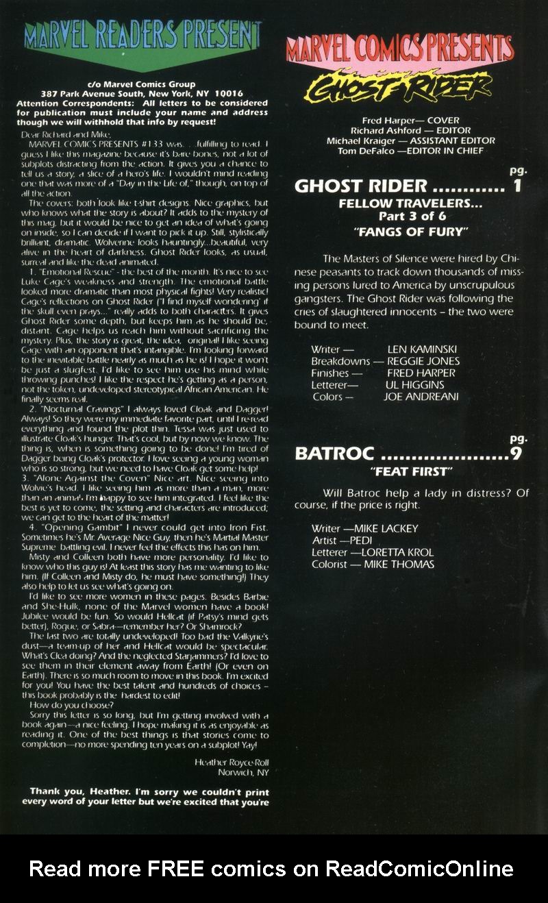 Read online Marvel Comics Presents (1988) comic -  Issue #139 - 19