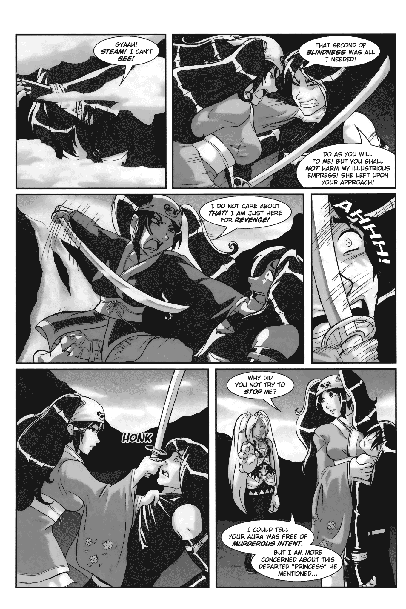 Read online Gold Digger/Ninja High School: Maidens of Twilight comic -  Issue #4 - 9