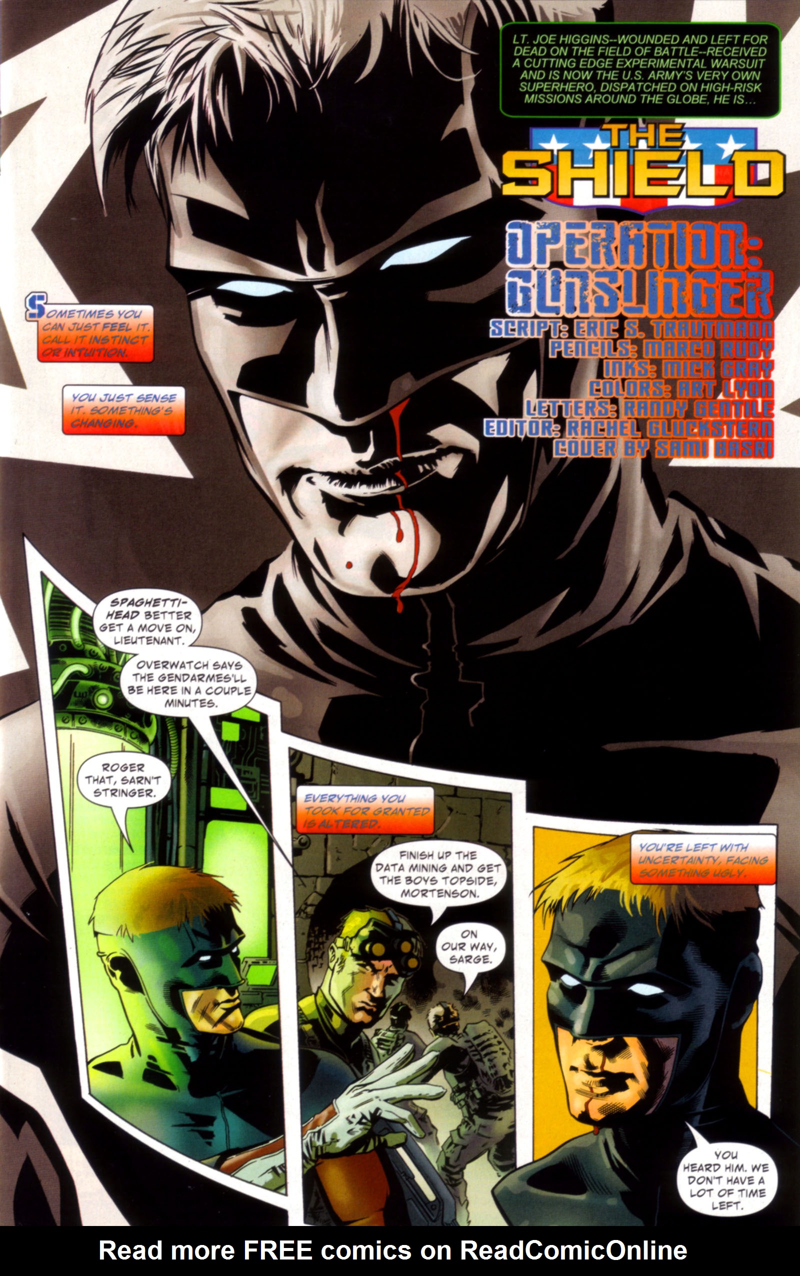 Read online The Shield (2009) comic -  Issue #9 - 2