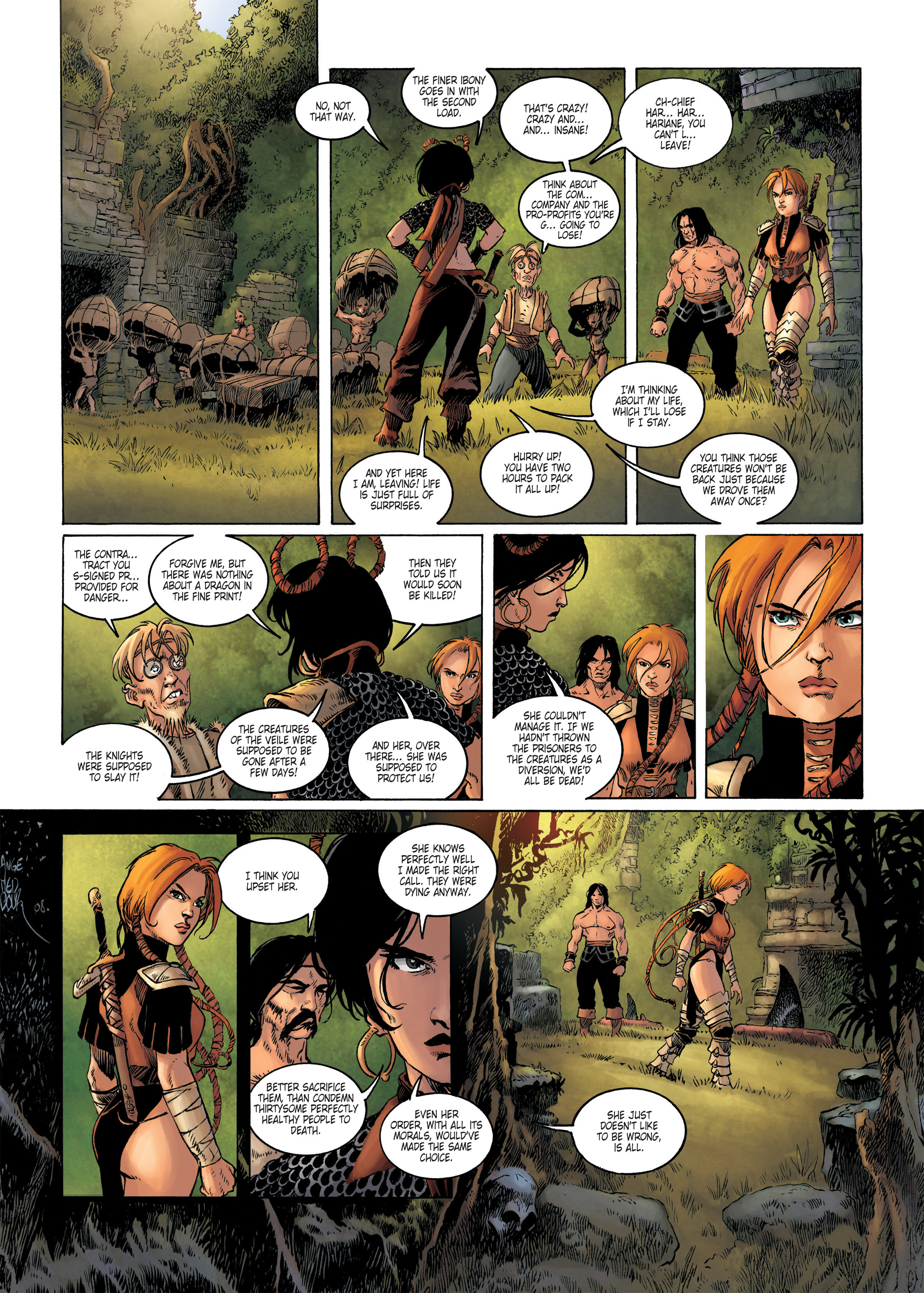 Read online Chronicles of the Dragon Knights comic -  Issue #8 - 20