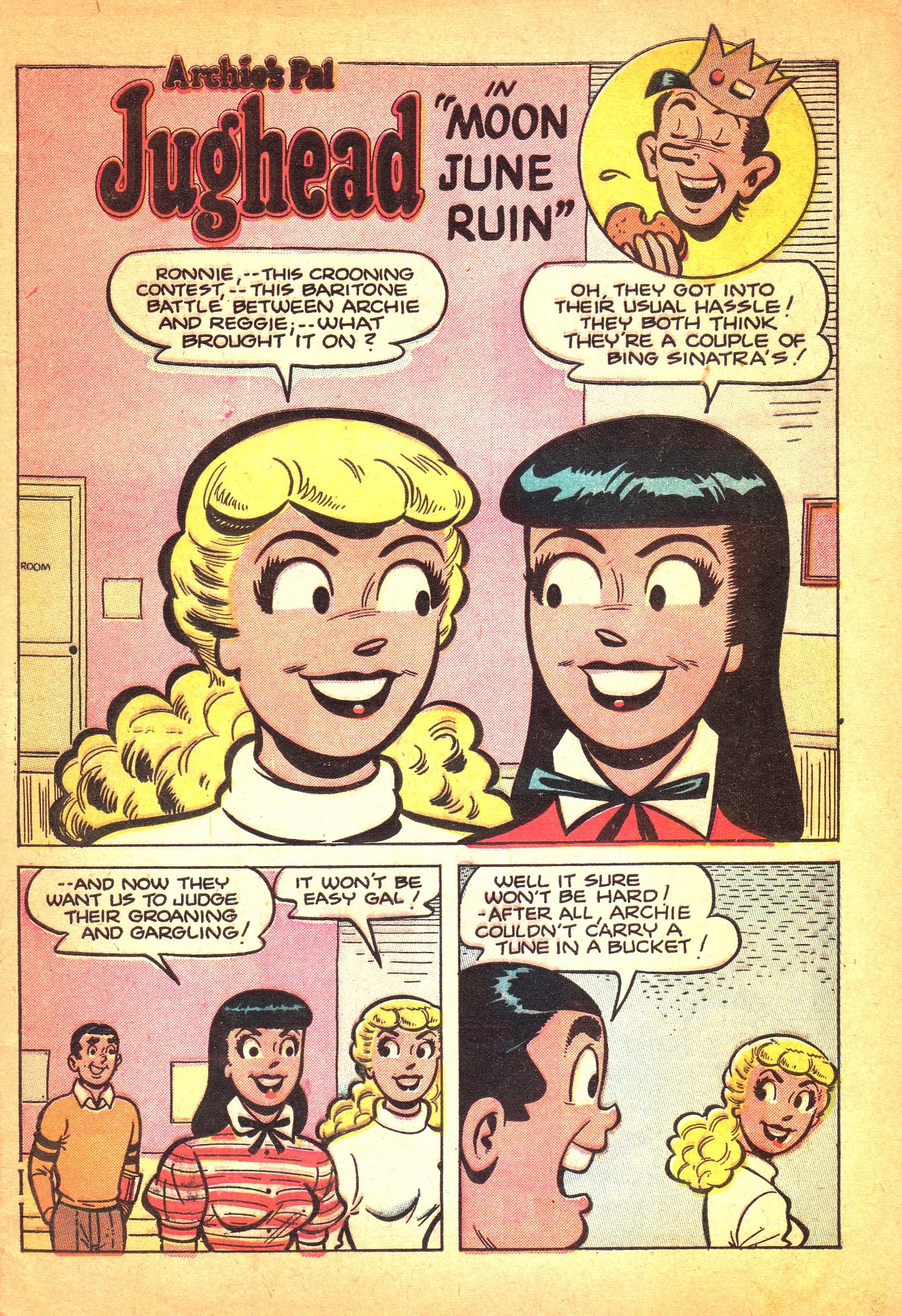 Read online Archie's Pal Jughead comic -  Issue #19 - 4