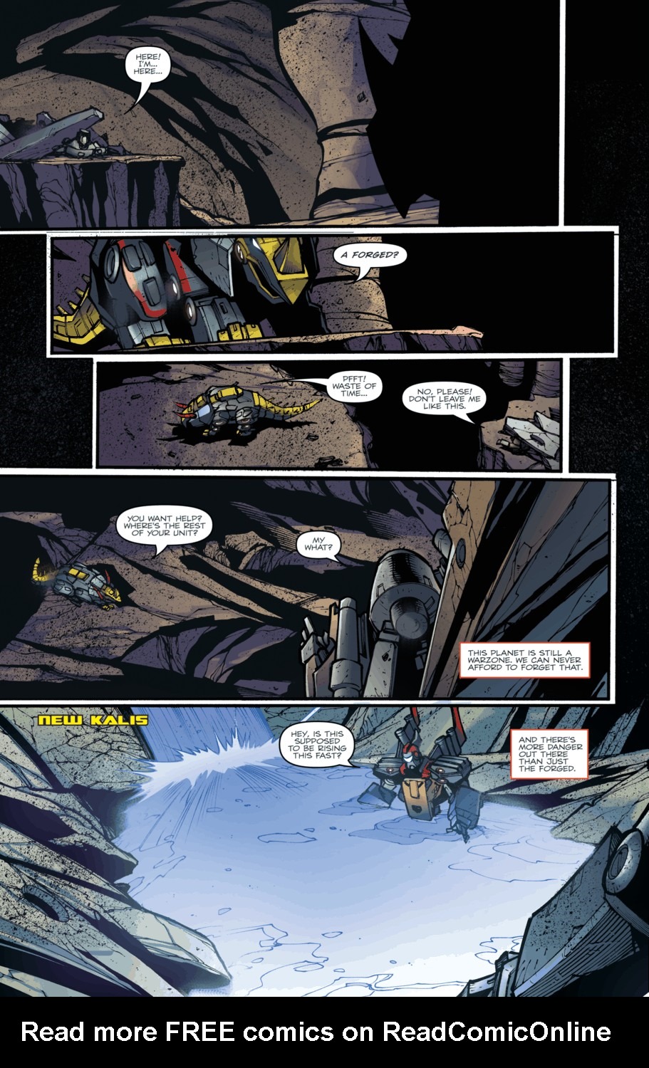 Read online Transformers Prime: Beast Hunters comic -  Issue #5 - 17