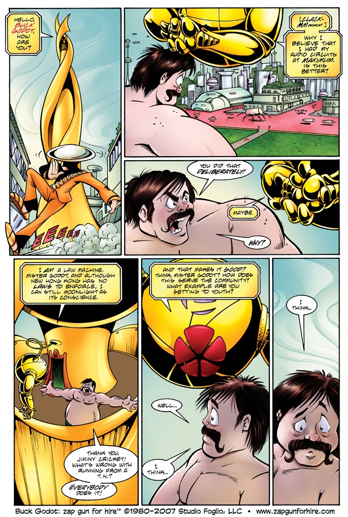 Read online Buck Godot - Zap Gun For Hire comic -  Issue #1 - 13