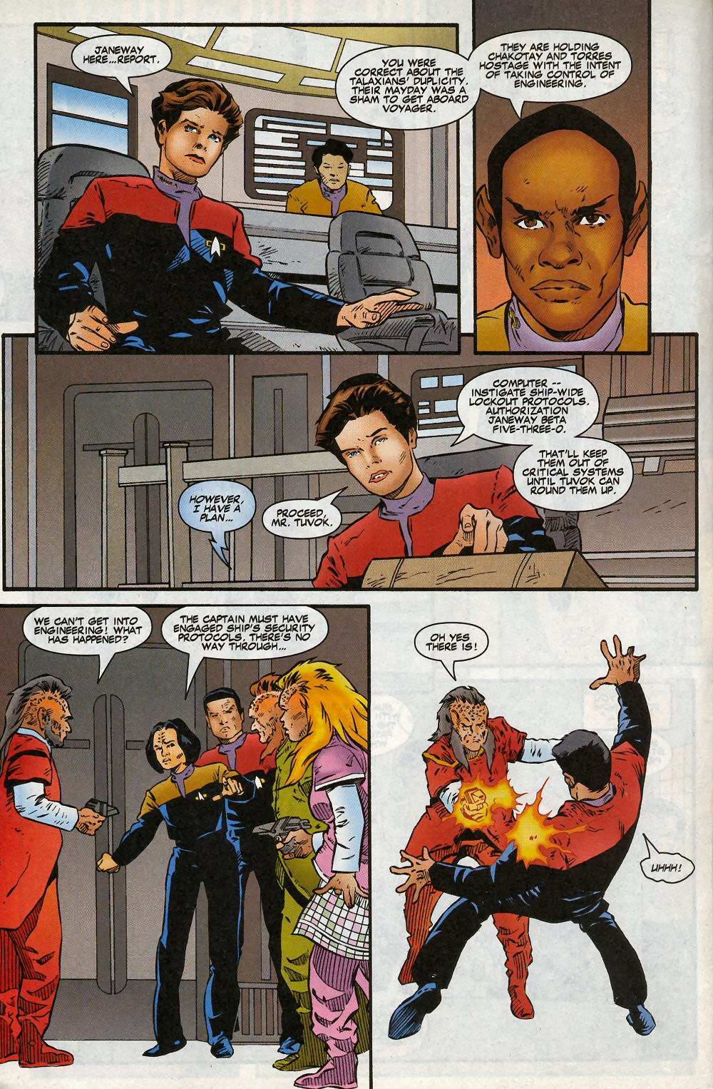 Read online Star Trek: Voyager comic -  Issue #3 - 5