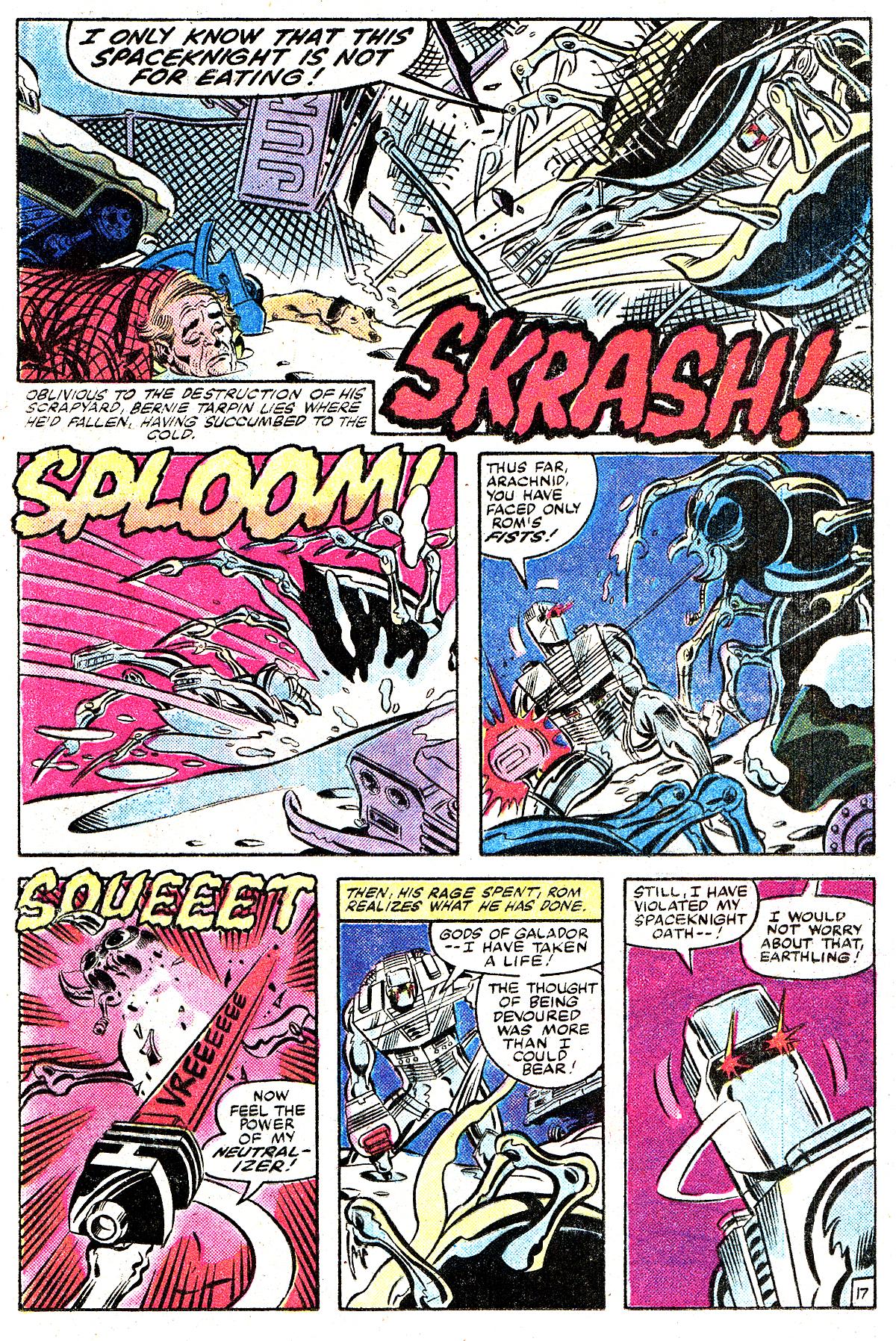 Read online ROM (1979) comic -  Issue #30 - 18
