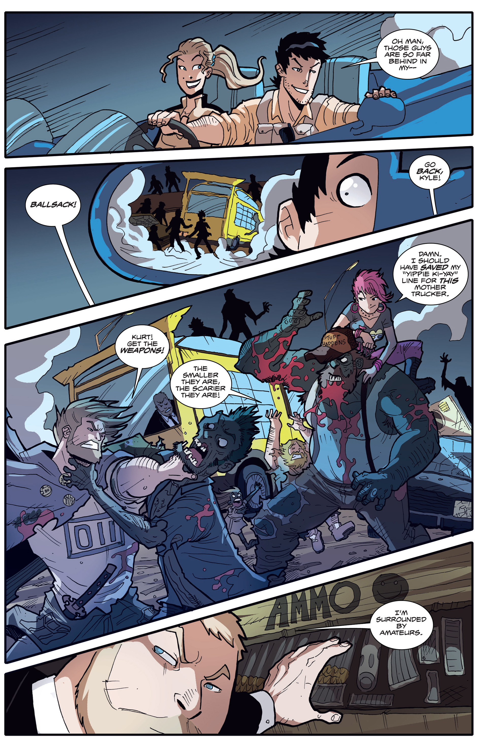 Read online Fanboys vs. Zombies comic -  Issue #11 - 20