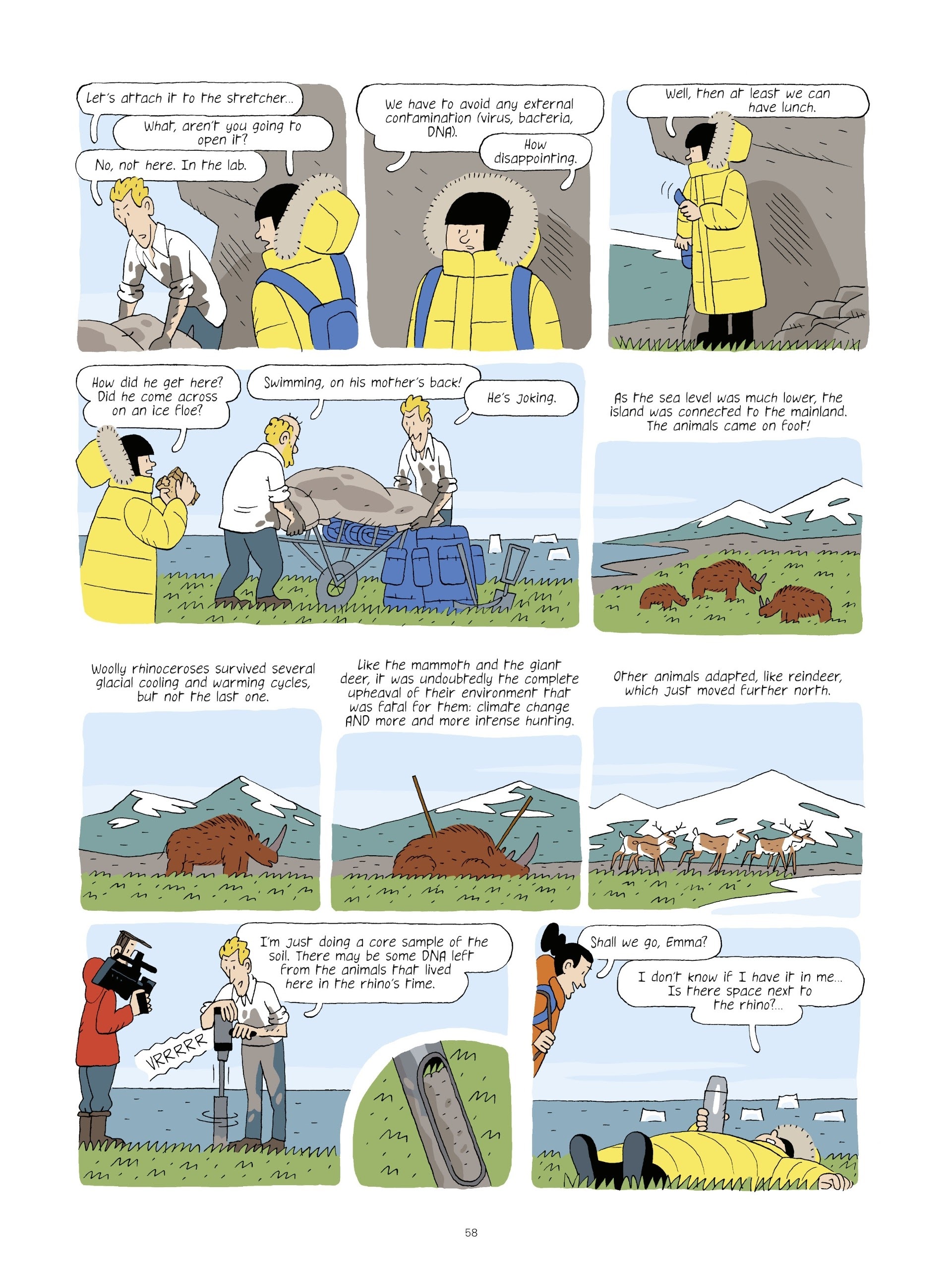 Read online Extinctions: Twilight of the Species comic -  Issue # TPB - 58