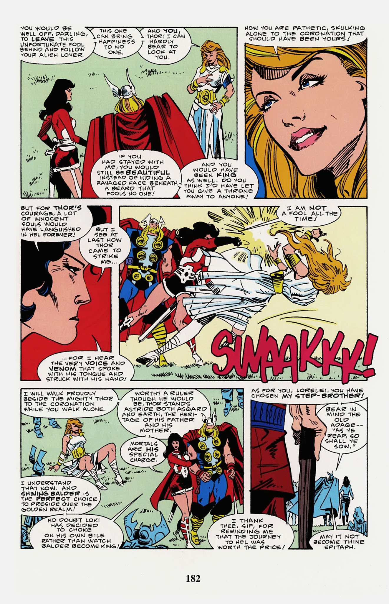 Read online Thor Visionaries: Walter Simonson comic -  Issue # TPB 3 - 184