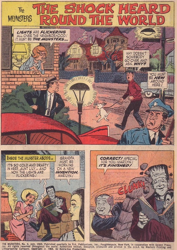 Read online The Munsters comic -  Issue #3 - 3