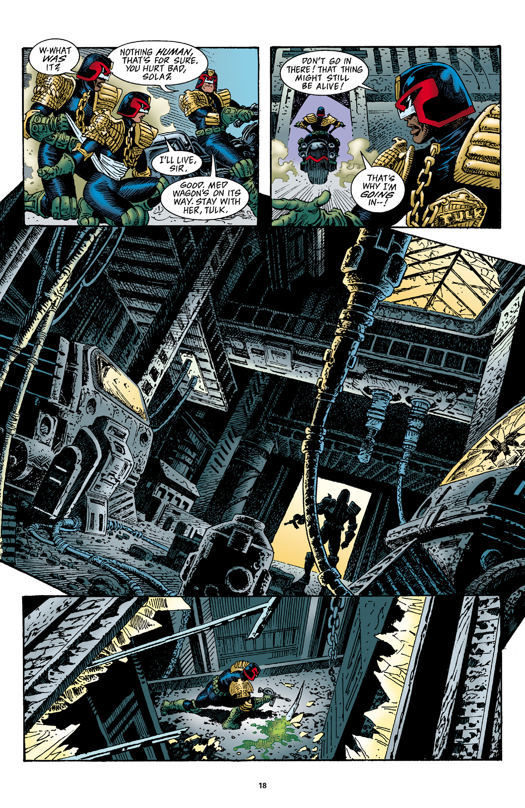 Read online Predator vs. Judge Dredd vs. Aliens: Incubus and Other Stories comic -  Issue # TPB (Part 1) - 18