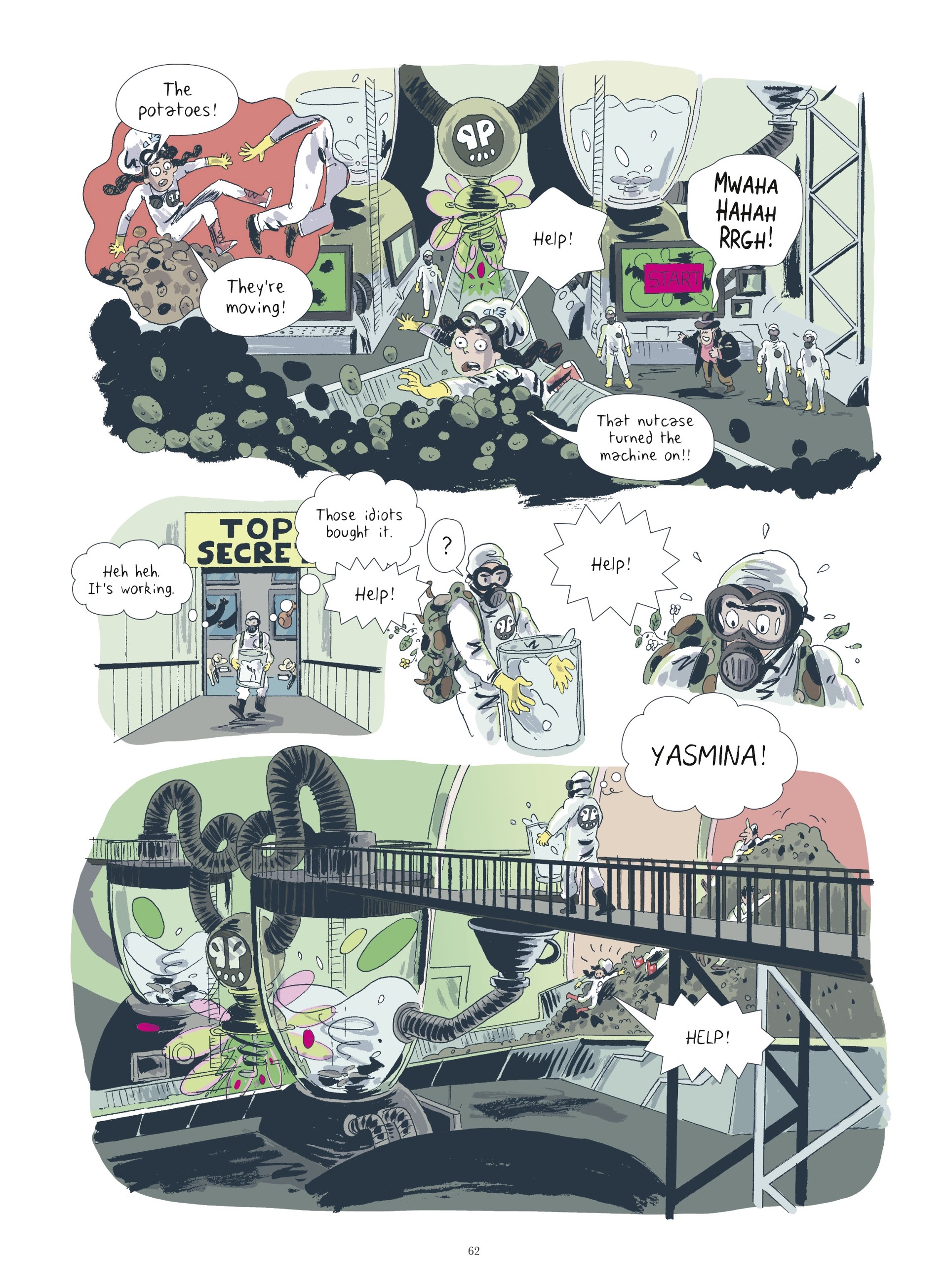 Read online Yasmina and the Potato Eaters comic -  Issue #2 - 62