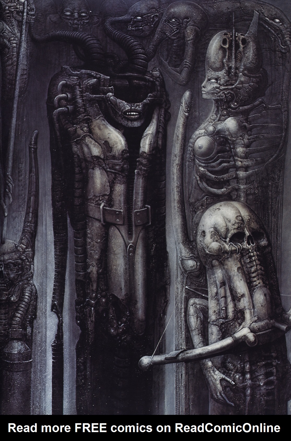Read online H.R.Giger's Necronomicon comic -  Issue # TPB - 41