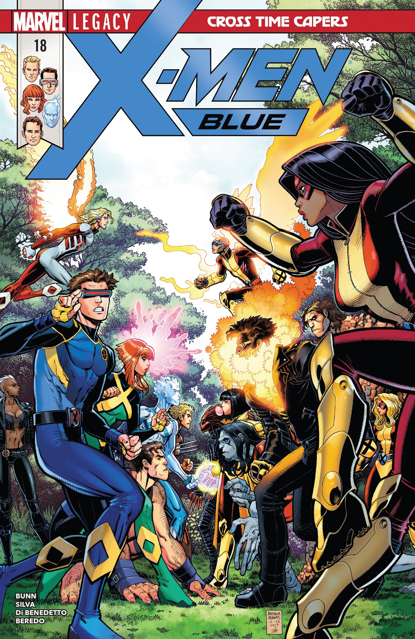 Read online X-Men: Blue comic -  Issue #18 - 1