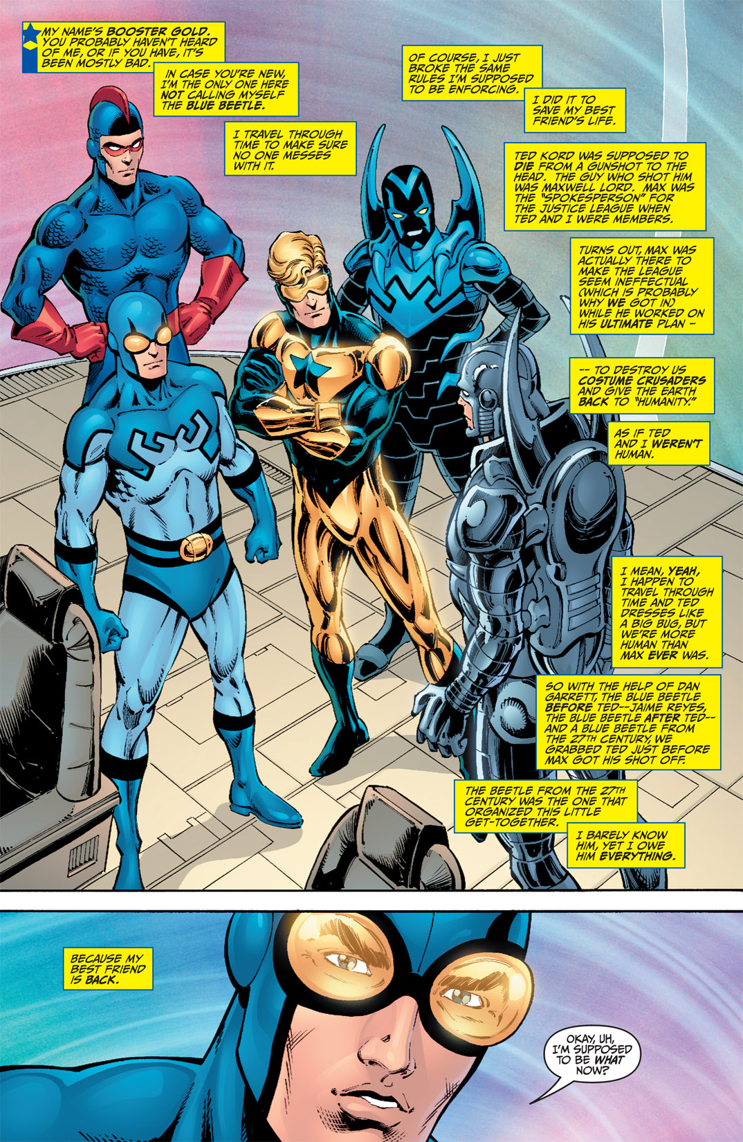 Read online Booster Gold (2007) comic -  Issue #0 - 3