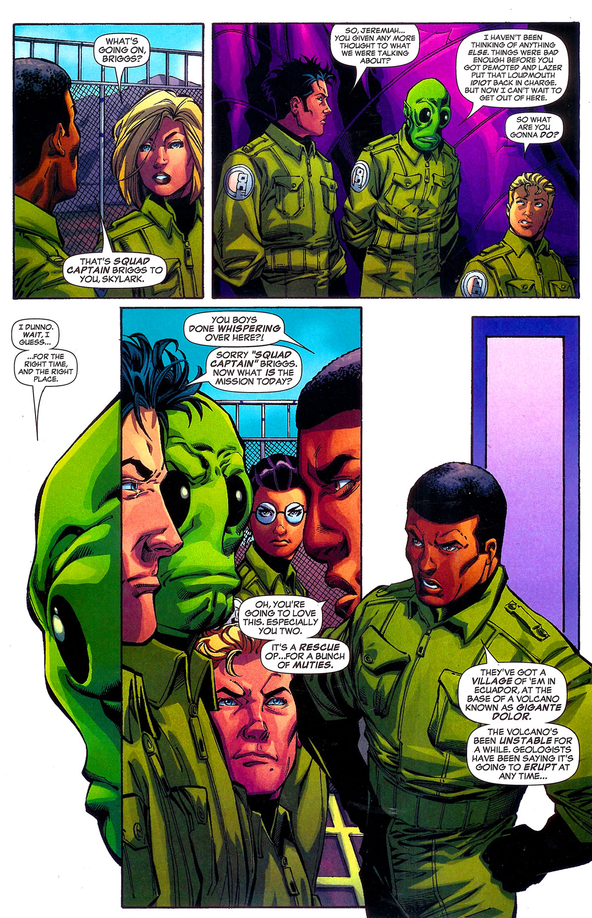 Read online Sentinel Squad O*N*E comic -  Issue #5 - 6