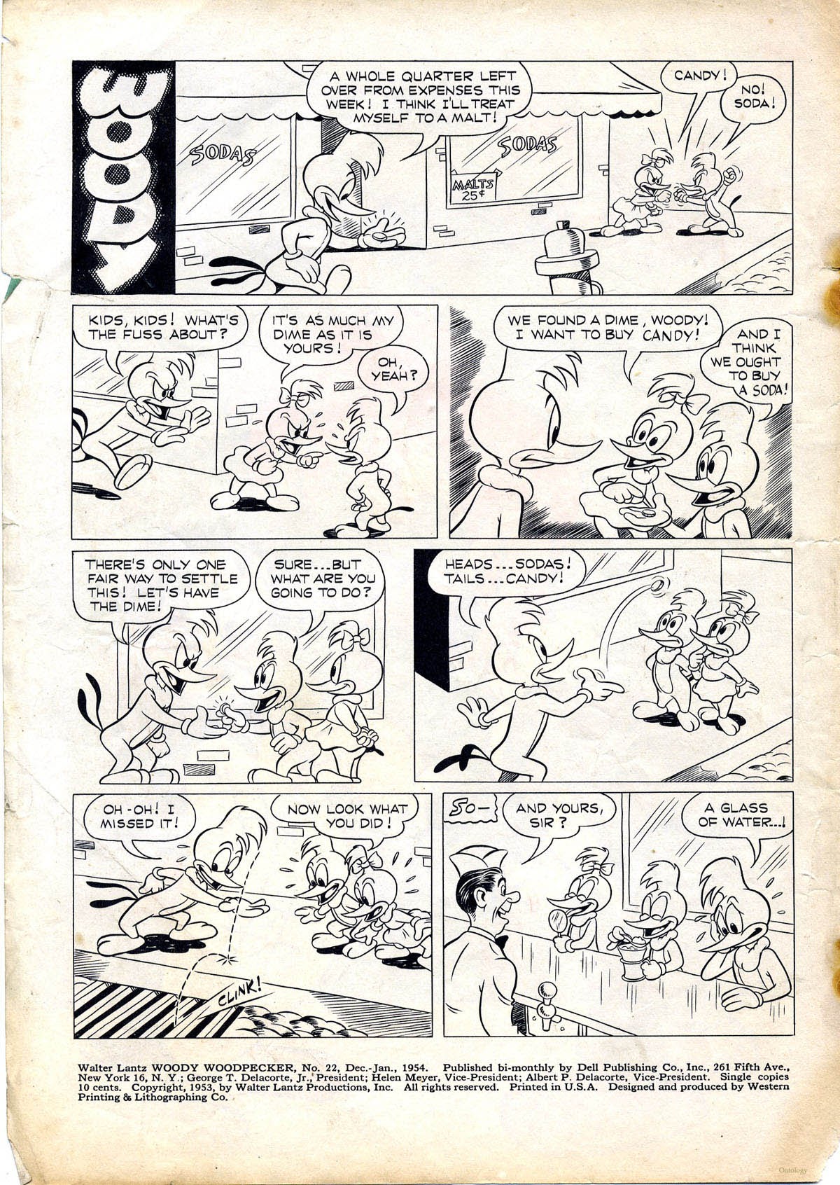 Read online Walter Lantz Woody Woodpecker (1952) comic -  Issue #22 - 2