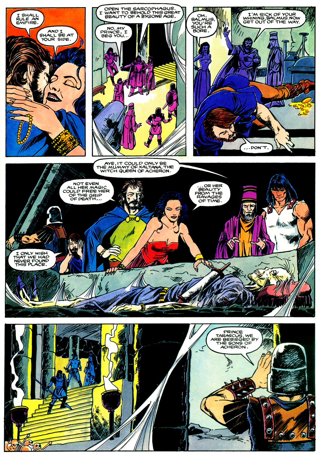 Read online Marvel Graphic Novel comic -  Issue #19 - Conan - The  Witch Queen of Acheron - 43