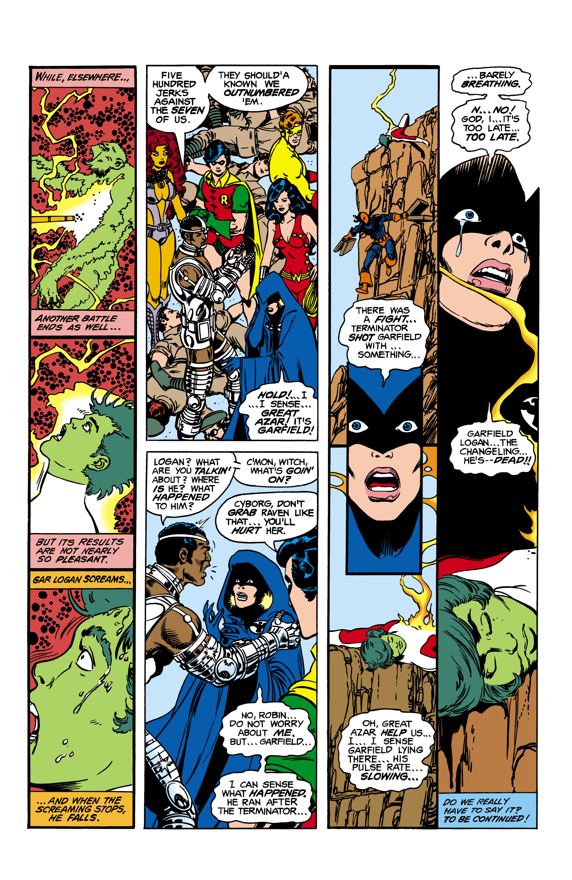 Read online The New Teen Titans (1980) comic -  Issue #10 - 25