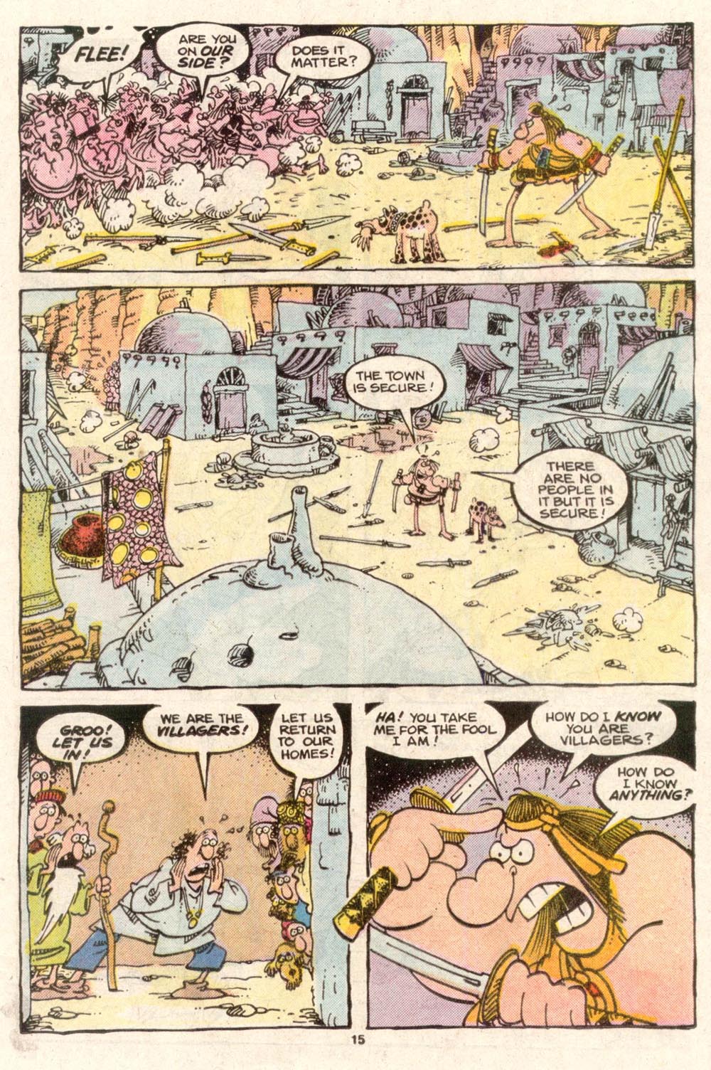 Read online Sergio Aragonés Groo the Wanderer comic -  Issue #49 - 15