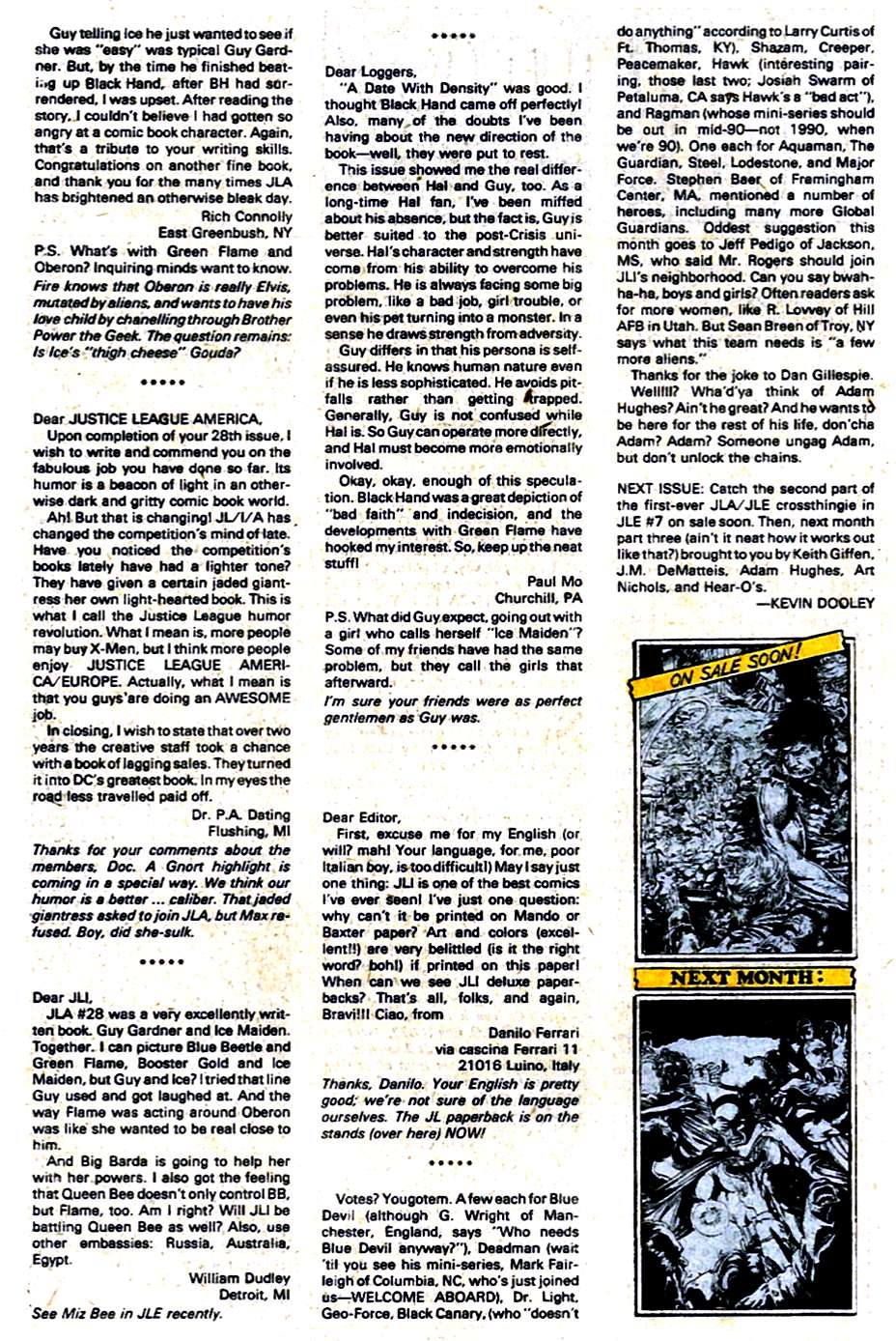 Read online Justice League America comic -  Issue #31 - 25