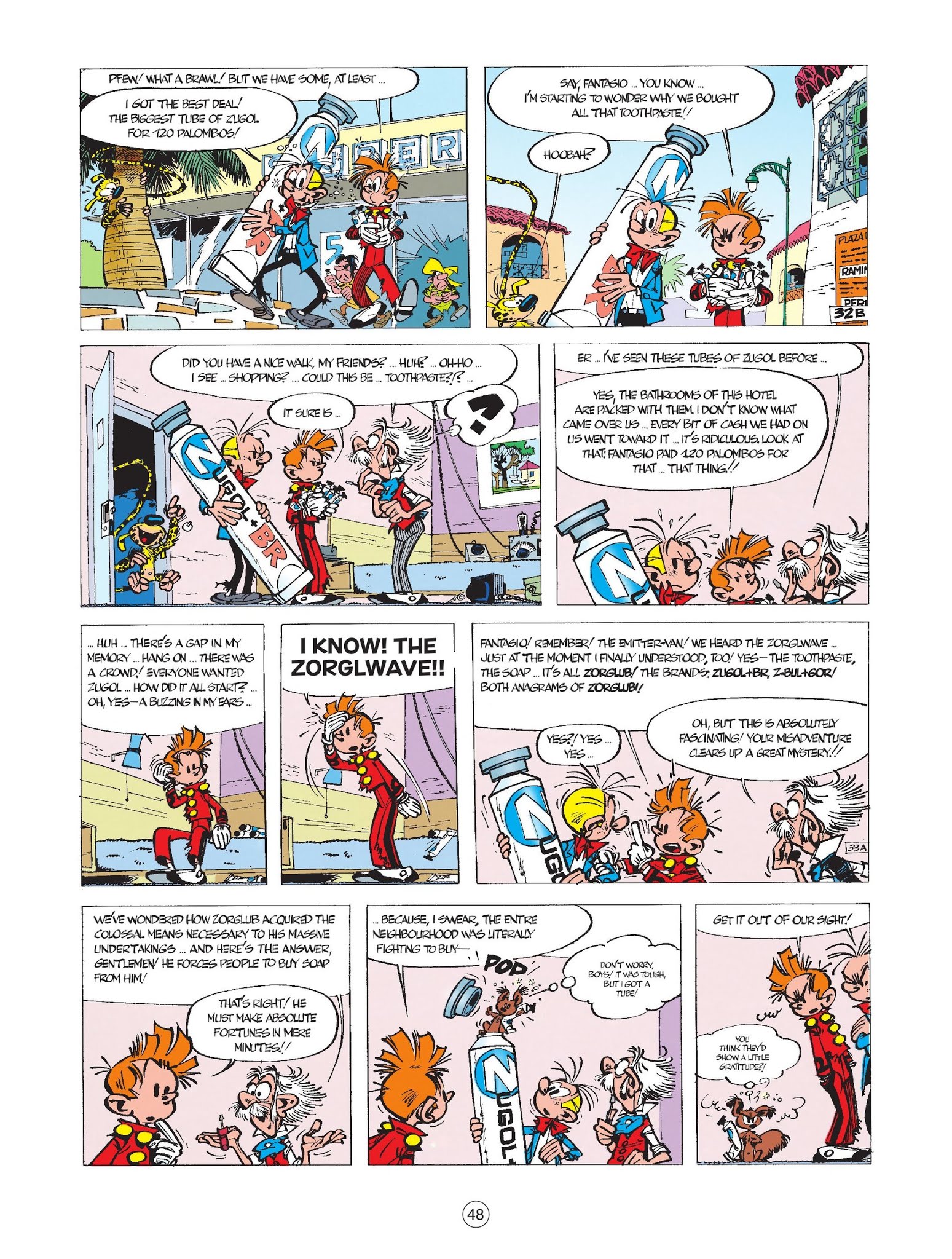 Read online Spirou & Fantasio (2009) comic -  Issue #15 - 50