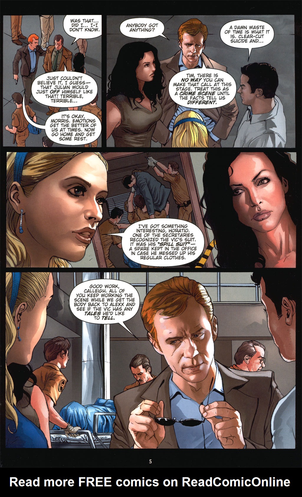 Read online CSI: Miami - Thou Shalt Not... comic -  Issue # Full - 6