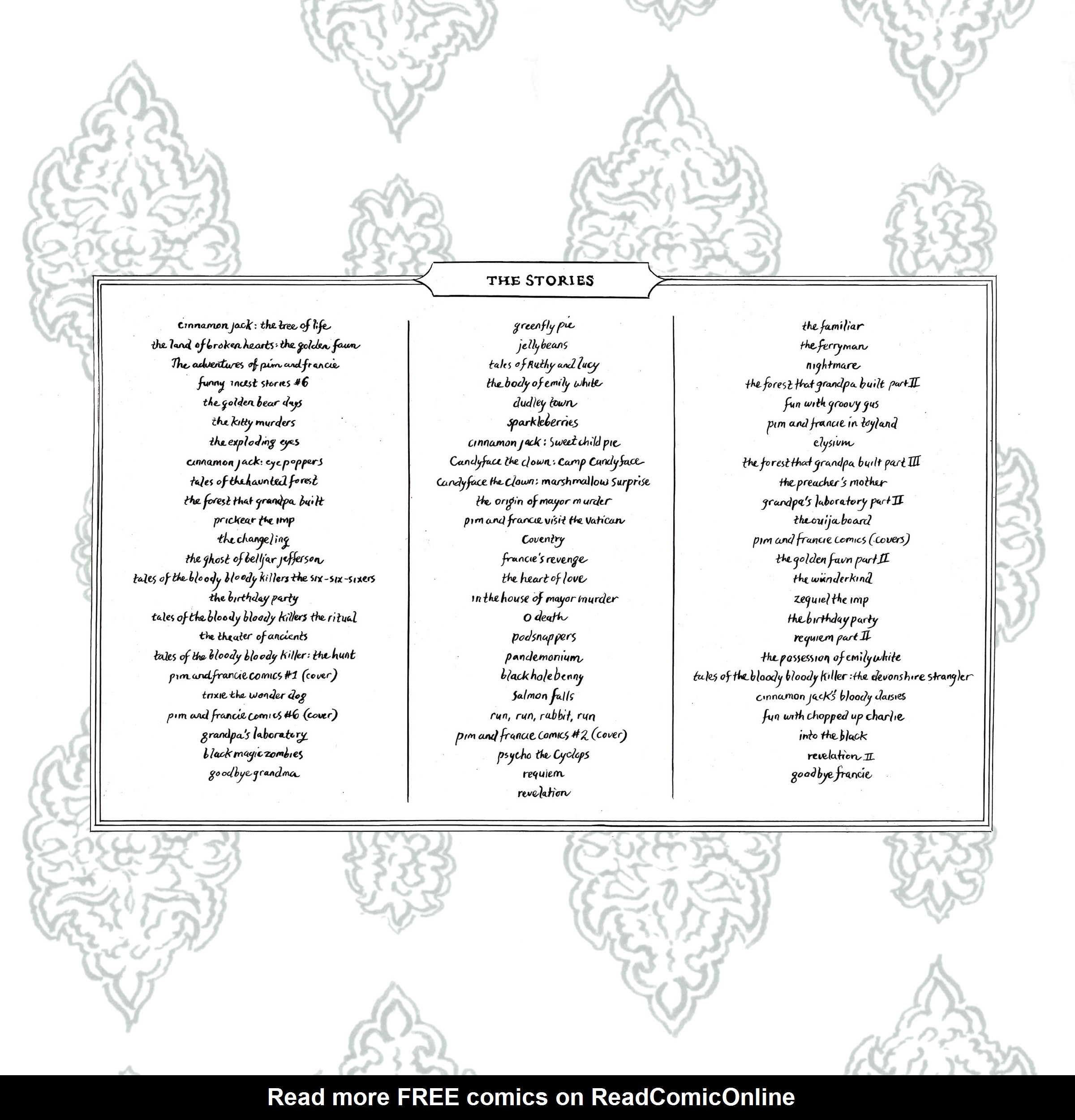 Read online Pim & Francie: The Golden Bear Days (Artifacts and Bone Fragments) comic -  Issue # TPB (Part 1) - 4