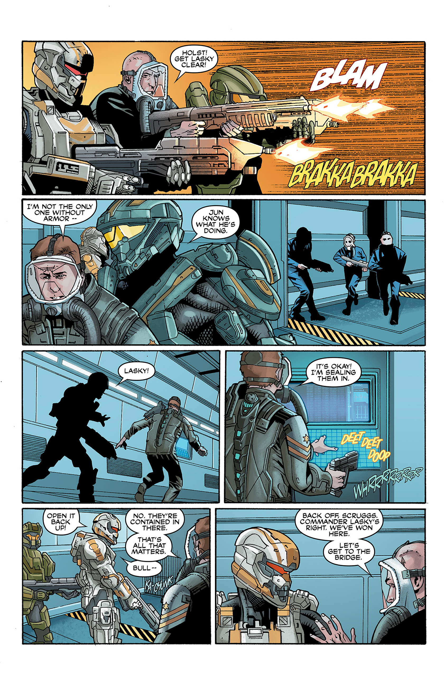 Read online Halo: Initiation comic -  Issue #3 - 18