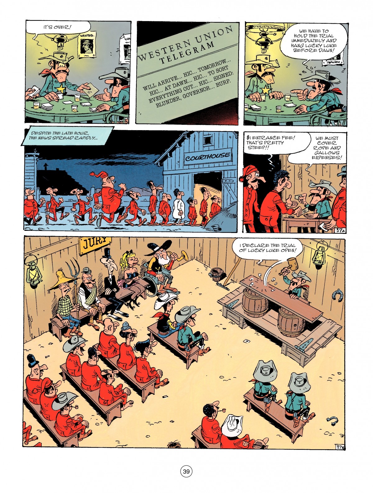 Read online A Lucky Luke Adventure comic -  Issue #49 - 39