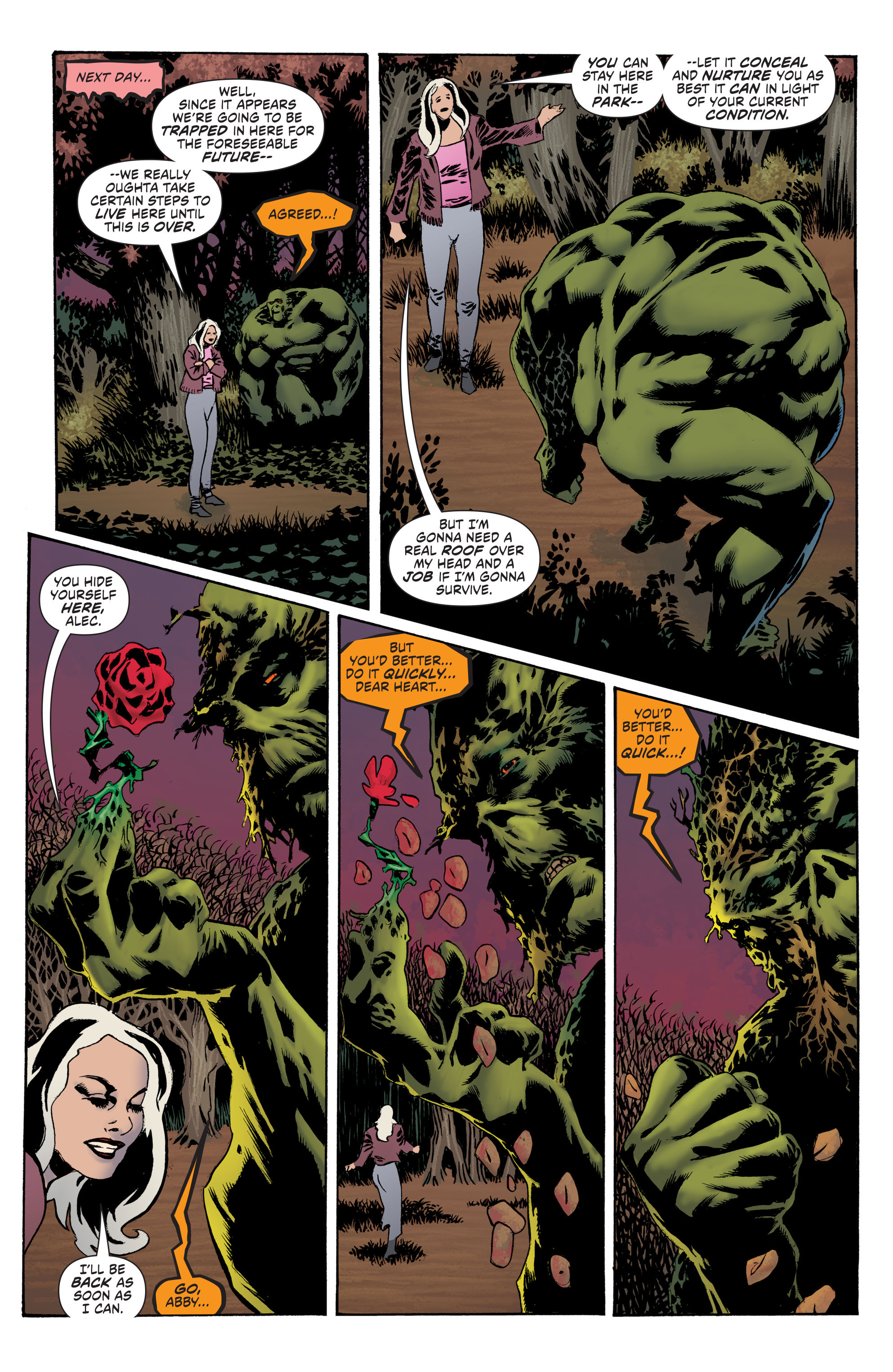 Read online Convergence Swamp Thing comic -  Issue #1 - 14