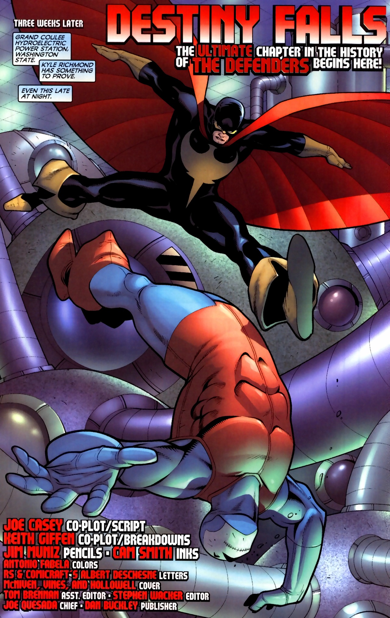 Read online The Last Defenders comic -  Issue #1 - 4