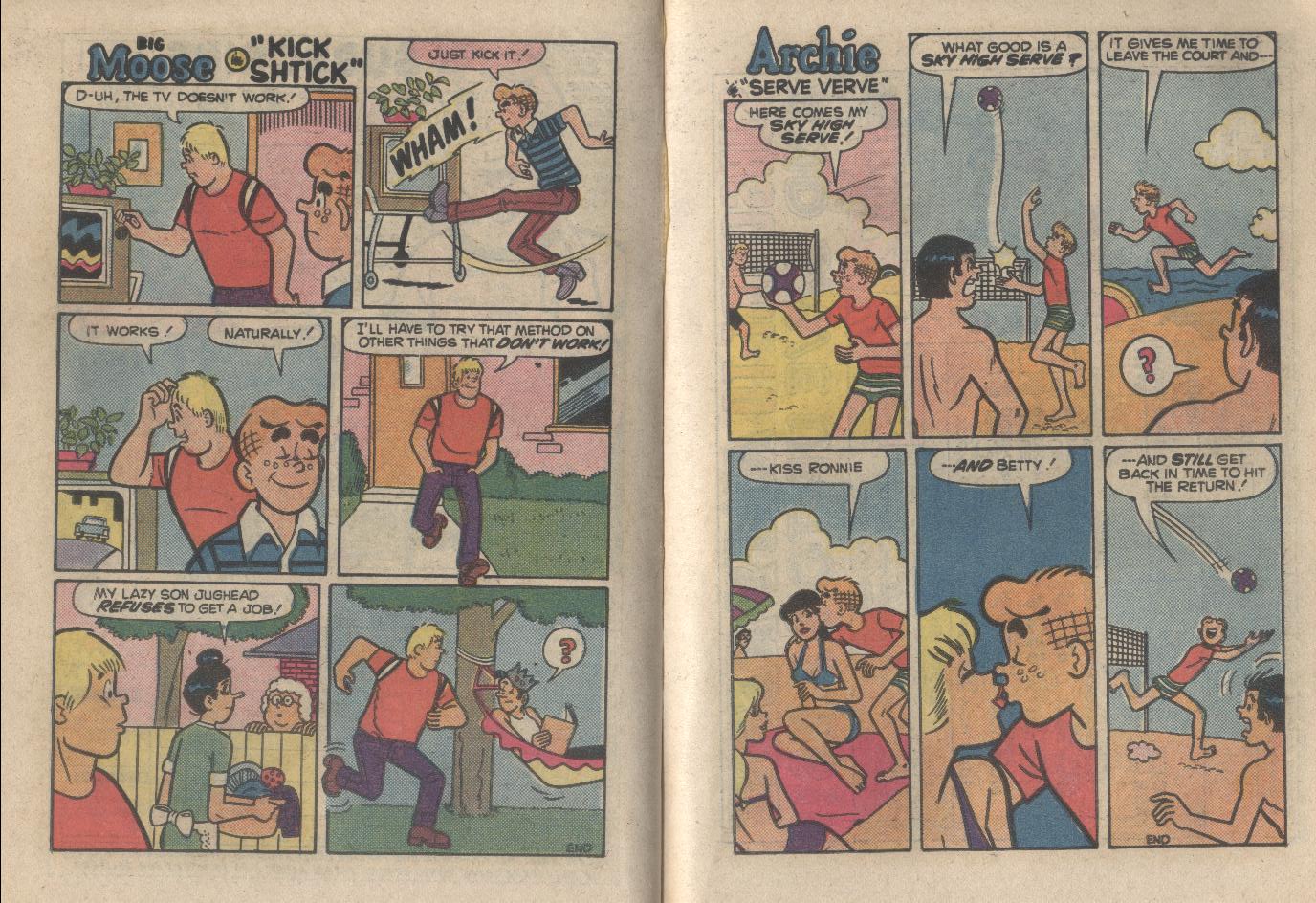 Read online Archie...Archie Andrews, Where Are You? Digest Magazine comic -  Issue #52 - 54