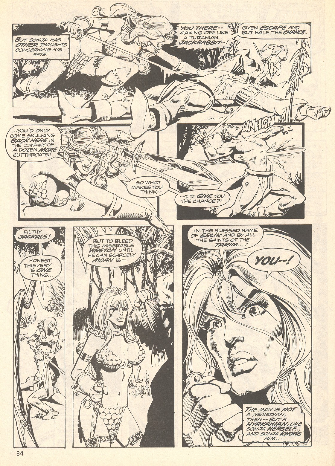 Read online The Savage Sword Of Conan comic -  Issue #78 - 34