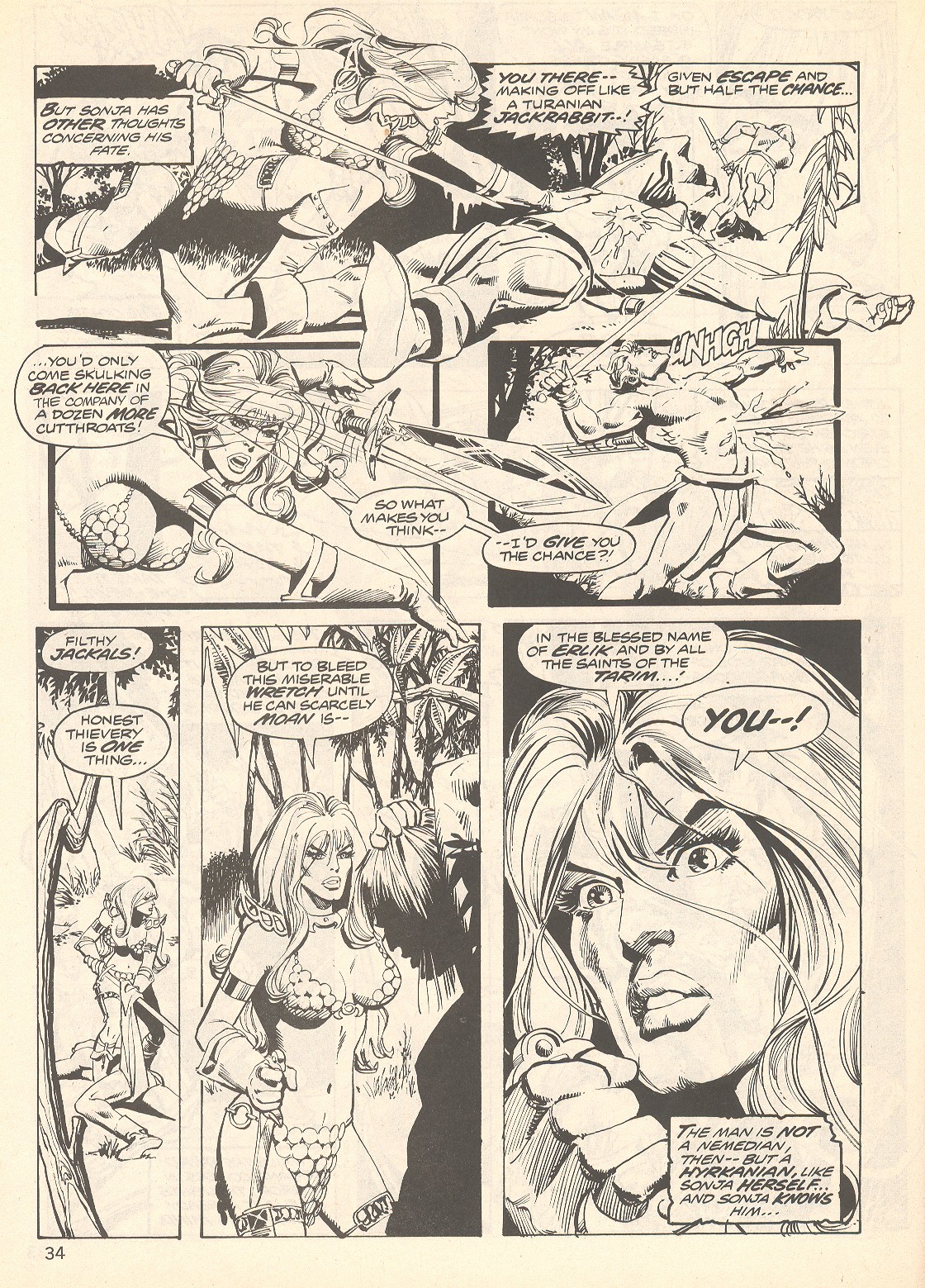 The Savage Sword Of Conan issue 78 - Page 34